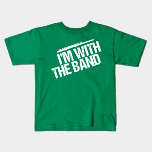 Funny Flute I'm with the Band Kids T-Shirt